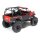 Axial AXI03008V2T1 1:10 SCX10 III Jeep CJ-7 4X4 RTR Brushed Rock Crawler, Red