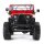 Axial AXI03008V2T1 1:10 SCX10 III Jeep CJ-7 4X4 RTR Brushed Rock Crawler, Red