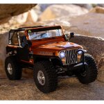 Axial AXI03008V2T2 1:10 SCX10 III Jeep CJ-7 4X4 RTR Brushed Rock Crawler, Copper