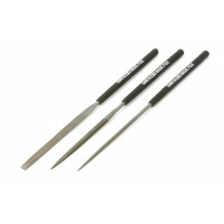 Tamiya 74104 Feilen-Set (3) Plastik/RC 300074104