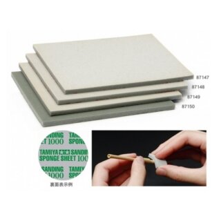 Tamiya 87148 Schleifschwamm 600 Körnung 114x140mm 300087148