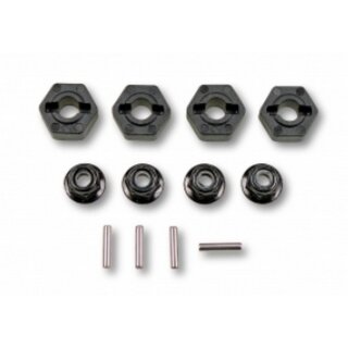 Carson 405928 XS Radmitnehmer/Radmutter-Set (4) 500405928