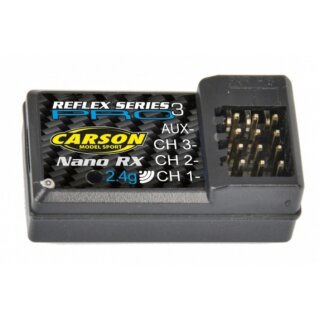 Carson 501538 Empfänger 3K R. Wh. Pro 3/X1 2.4GHz Nano 500501538