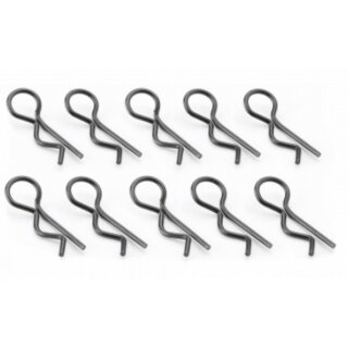 Carson 908060 Karosserie-Splinte (10) 24mm schwarz 500908060