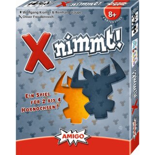 Amigo 01653 Kartenspiel X nimmt! Kein x-beliebiges Spiel!