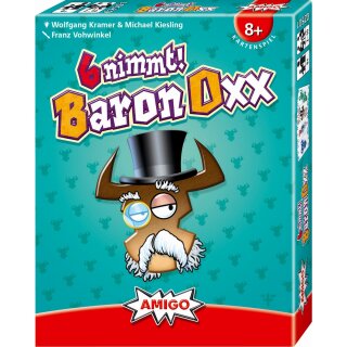 Amigo 02501 Kartenspiel 6 nimmt! Baron Oxx Das etwas andere 6 nimmt!