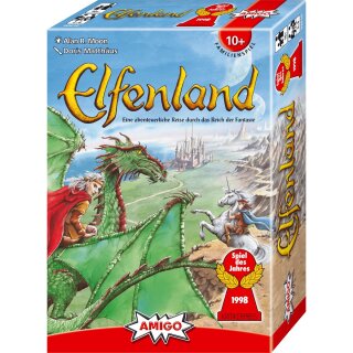 Amigo 02610 Familienspiel Elfenland Spiel des Jahres 1998