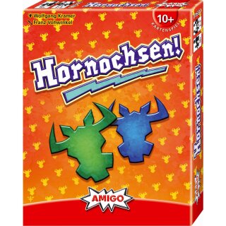 Amigo 08940 Kartenspiel Hornochsen! Wenn mal wieder Hornochsen die Hauptrolle spielen
