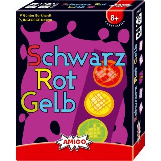 Amigo 01663 Schwarz Rot Gelb Ist „Grün“ nun rot oder doch grün?