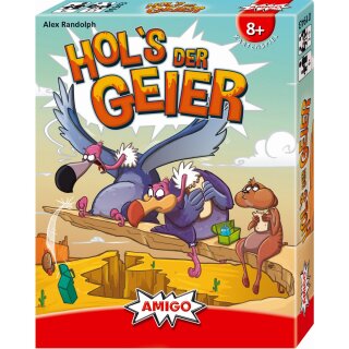 Amigo 01943 Kartenspiel Hols der Geier Punkte sammeln, bevor der Geier kommt!