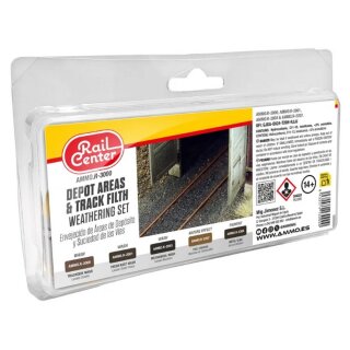 AMMO 4603000 Depot und Gleise, Alterung-Set