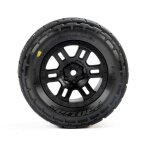 Pro-Line 10345-10 Menace v/h Street Tires 12mm Black Split Six (2): Mini Kraton