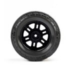 Pro-Line 10345-10 Menace v/h Street Tires 12mm Black Split Six (2): Mini Kraton