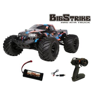 DF-Models 3197 1:10 BigStrike Truck 4WD brushed RTR inkl. Akku/Lader