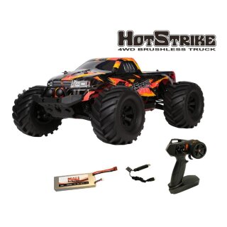 DF-Models 3198 1:10 HotStrike Truck 4WD brushless RTR inkl. Akku/Lader