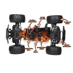 DF-Models 3198 1:10 HotStrike Truck 4WD brushless RTR inkl. Akku/Lader