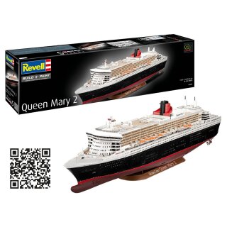 Revell 05223 1:400 Queen Mary 2 Die Königin der Meere als Modellbau-Gigant