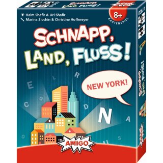 Amigo 07930 Kartenspiel Schnapp, Land, Fluss!