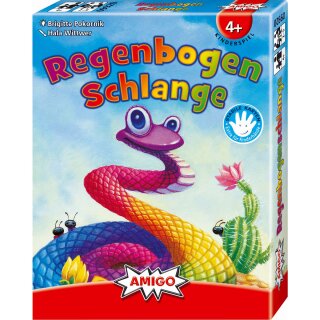 Amigo 09920 Kartenspiel Regenbogenschlange Helft der bunten Regenbogenschlange!
