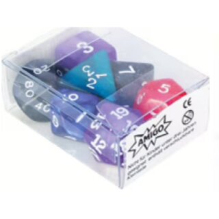 Amigo 02007 Spielezubehör 6x W6 Augenwürfel Fantasy (farblich gemischt)