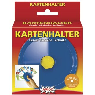 Amigo 04921 Spielezubehör Kartenhalter Blau -  für jedes Kartenspiel