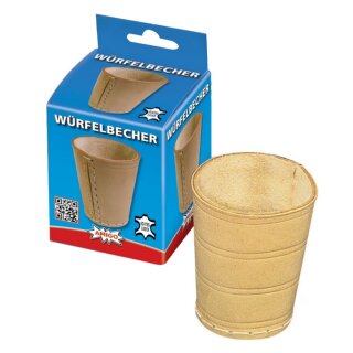 Amigo 87051 Spielezubehör Würfelbecher 8.4cm (unbefüllt)