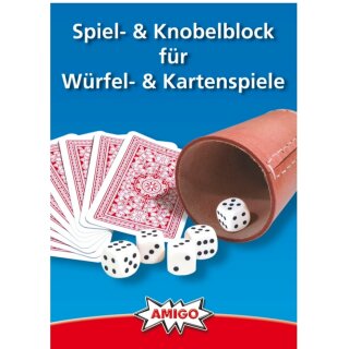 Amigo 87054 Spielezubehör Spiel- & Knobelblock