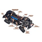 DF-Models 3225 1:10 DF-4S Pro brushless Scale Crawler 2-Gang RTR - rot