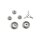 Tamiya 51008 TT-01/TNS/M-05 Kegelrad-Set Diff. (1) 300051008