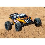 Traxxas 37254-8 Rustler 1:10 2WD Stadium Truck Clipless ohne Akku/Lader orangeX