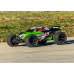Traxxas 37254-8 Rustler 1:10 2WD Stadium Truck Clipless ohne Akku/Lader grünX