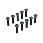 Arrma ARA-3443 M2.5x12mm Button Head Screw With M3 Head (10)
