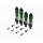 Arrma ARA-2763 Shock Set, Front/Rear Assembled, 1300cSt Oil, Green (4Pcs): MINI