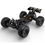 Yikong YK9071A 1:7 YT7 Pro Battlemann Truggy 4WD Brushless Matt Schwarz