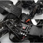 Yikong YK9071B 1:7 YT7 Pro Battlemann Truggy 4WD Brushless Matt Grau