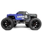 HPI H160585 1:8 Savage X 4.6 GT-6 Nitro Monster Truck - blau