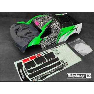 BittyDesign BD-SC7-FLCX-PPG Pre-Painted güne karosserie für Arrma Mojave 6S BLX