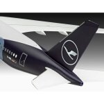 Revell 05612 1:144 Geschenkset A350-900 - Lufthansa 100 years mit Basiszubehör