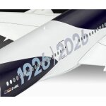 Revell 05612 1:144 Geschenkset A350-900 - Lufthansa 100 years mit Basiszubehör