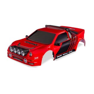 Traxxas 10812-RED Mini Rally VXL Ford RS200 Karo rot