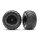 Traxxas 3663-BLK Terra Groove Reifen auf Felge hinten schwarz (2)