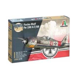 Italeri 1490 1:72 Fw 190 A-8/F Aces 510001490