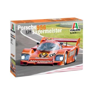 Italeri 3678 1:24 Porsche 956 Jägermeister 510003678