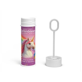 PUSTEFIX Original 70 ml Einhorn Seifenblasen Spaß mit höchstem Spielwert