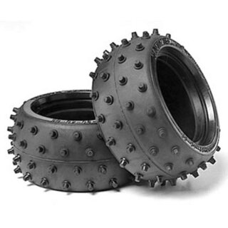 Tamiya 53059 DT-01 Reifen (2) Stud Spike hinten 38mm 300053059