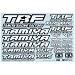 Tamyia 42164 TRF TRF Sticker-Set schwarz/weiss 300042164