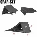 CORE Mini Kicker (Faltbare) Stunt Rampe mit Ramp Extender