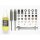 Tamiya 56515 1:14 Truck Öldruckdämpfer schwarz (2) 300056515