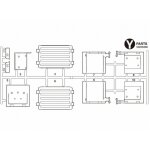 Tamiya 310225330 Y-Teile Kotflügel hinten Scania 770S 310225330