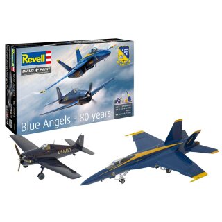 Revell 05613 1:72 Blue Angels - 80 Jahre mit Basiszubehör
